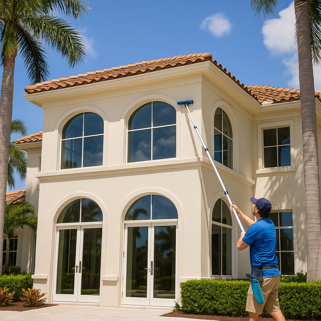 Window Cleaning Services in South Florida: Crystal Clear Views Year-Round
