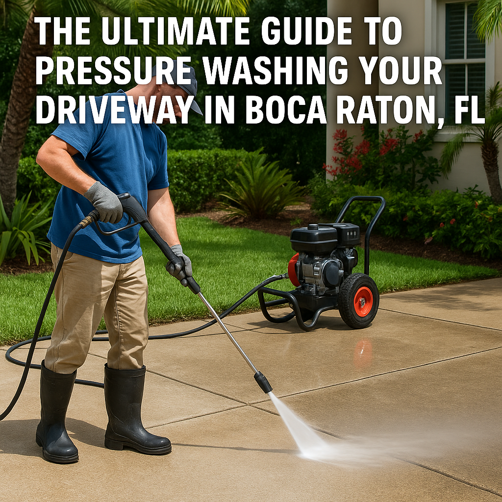 The Ultimate Guide to Pressure Washing Your Driveway in Boca Raton, FL