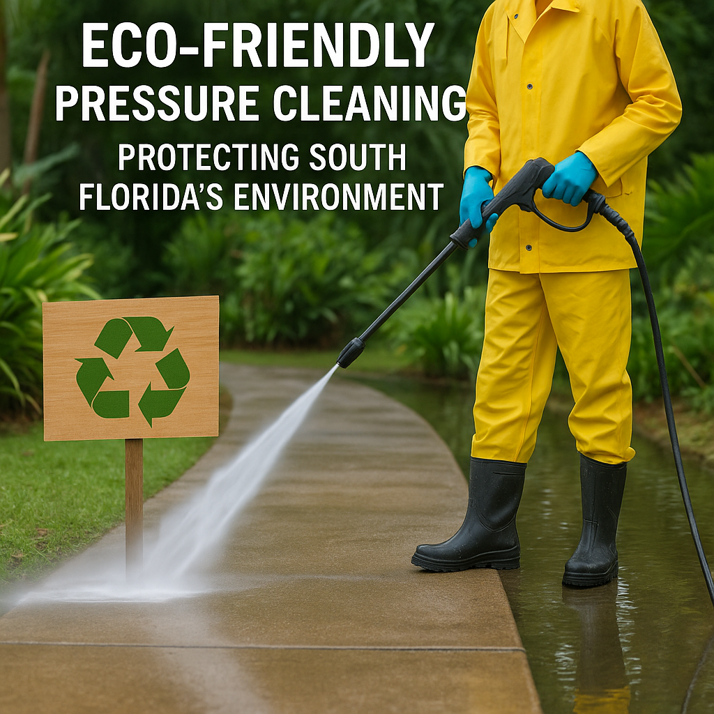 Curt’s Pressure Cleaning: Eco-Friendly Power Washing for South Florida’s Environment